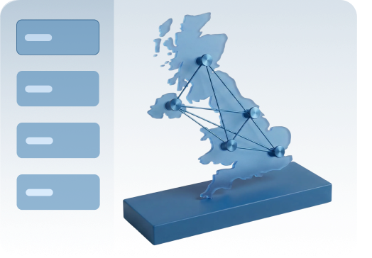 Nationwide coverage across UK